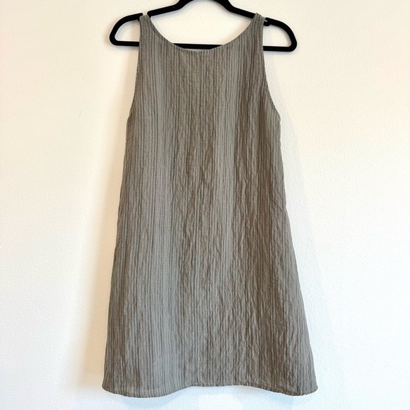 Et Lois Tank Top Striped Relaxed Oversized Fit Lagenlook Boho Beach XS - Picture 2 of 5